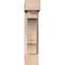 Ekena Millwork Balboa Block Smooth Bracket w/ Offset Brace, Douglas Fir, 5 1/2"W x 16"D x 24"H BKT0604X16X24BOA05SDF - alternate 2